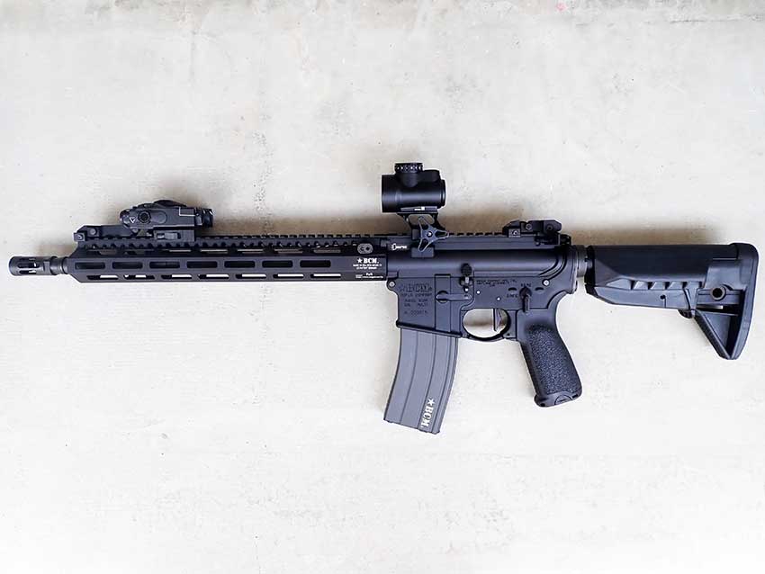 実物BCMパーツ多数 MCMR ライフル（マルイM4 MWS GBBベース） - OCT
