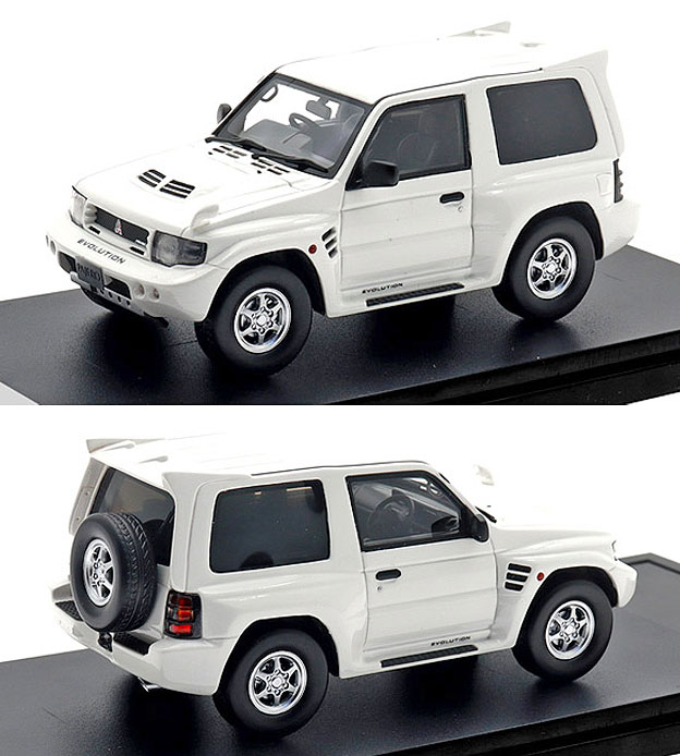 HS458WH 三菱パジェロ エボリューション 1997（ソフィアホワイト