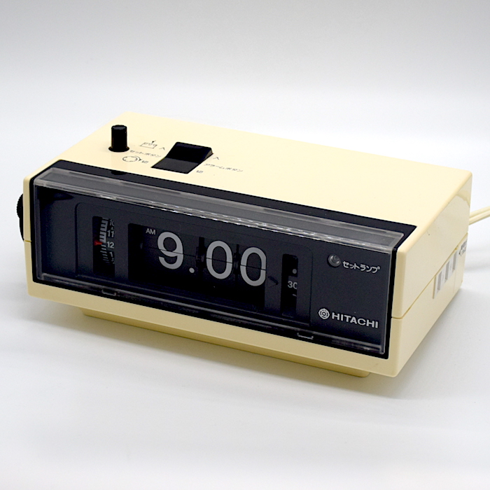 HITACHI パタパタタイマークロック TW-243G 昭和50年頃【E082】 | れと