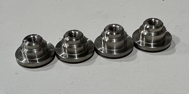 TS-592 TRF系ダンパー用 SUSトップキャップエンド Ver.3＆4(各2個入