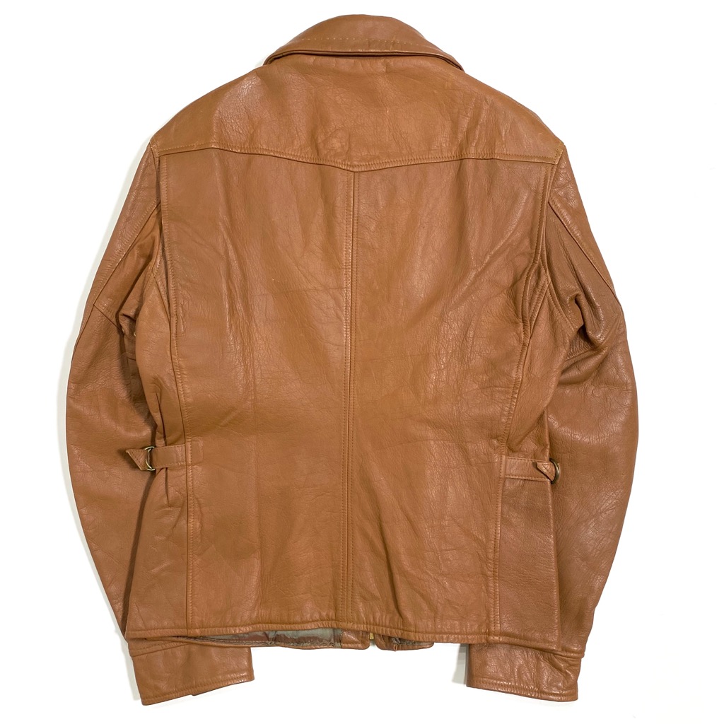 40s BLOCK BILT LEATHER SPORTS JACKET. | 古着屋【True vintage