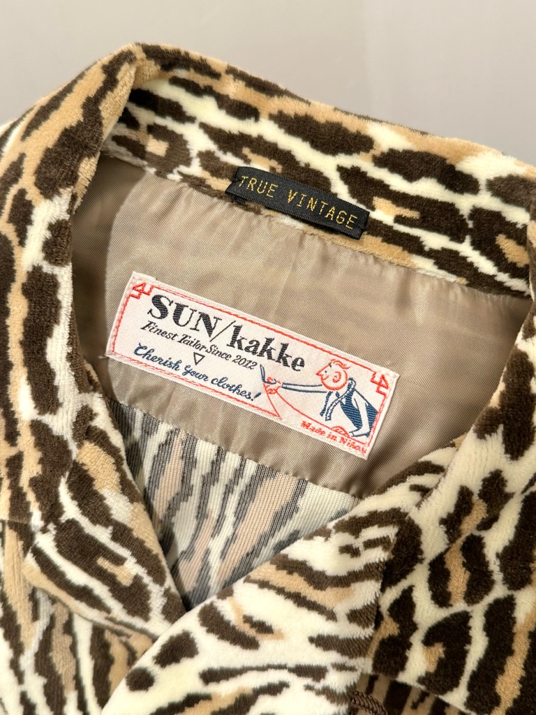 SUN/KAKKE TRUE leo loop collar shirt. | 古着屋【True vintage