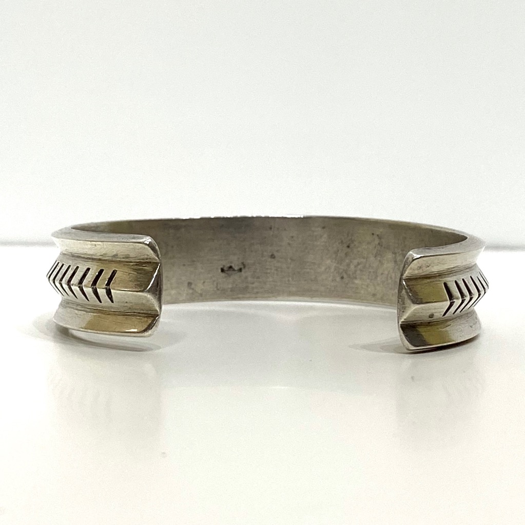 50s NAVAJO GUILD SILVER BANGLE. | 古着屋【True vintage