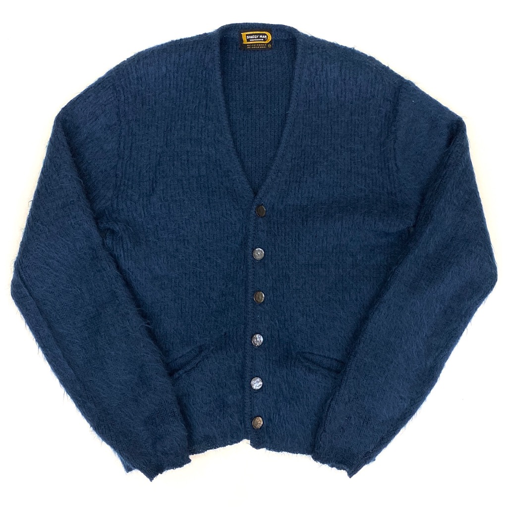 60s SHAGGY MAN MOHAIR KNIT CARDIGAN. | 古着屋【True vintage