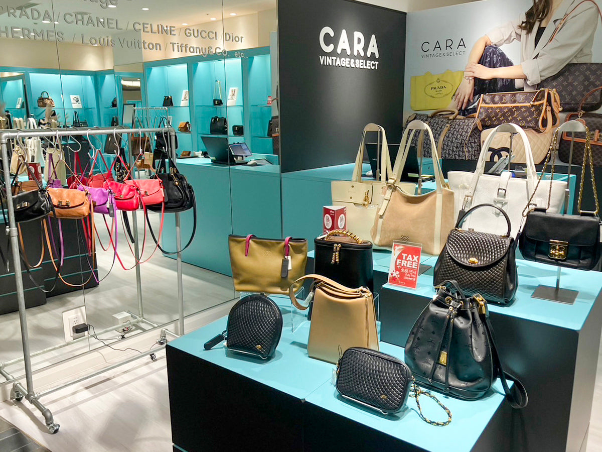 CELINE セリーヌ マカダム柄 巾着ショルダーバッグ