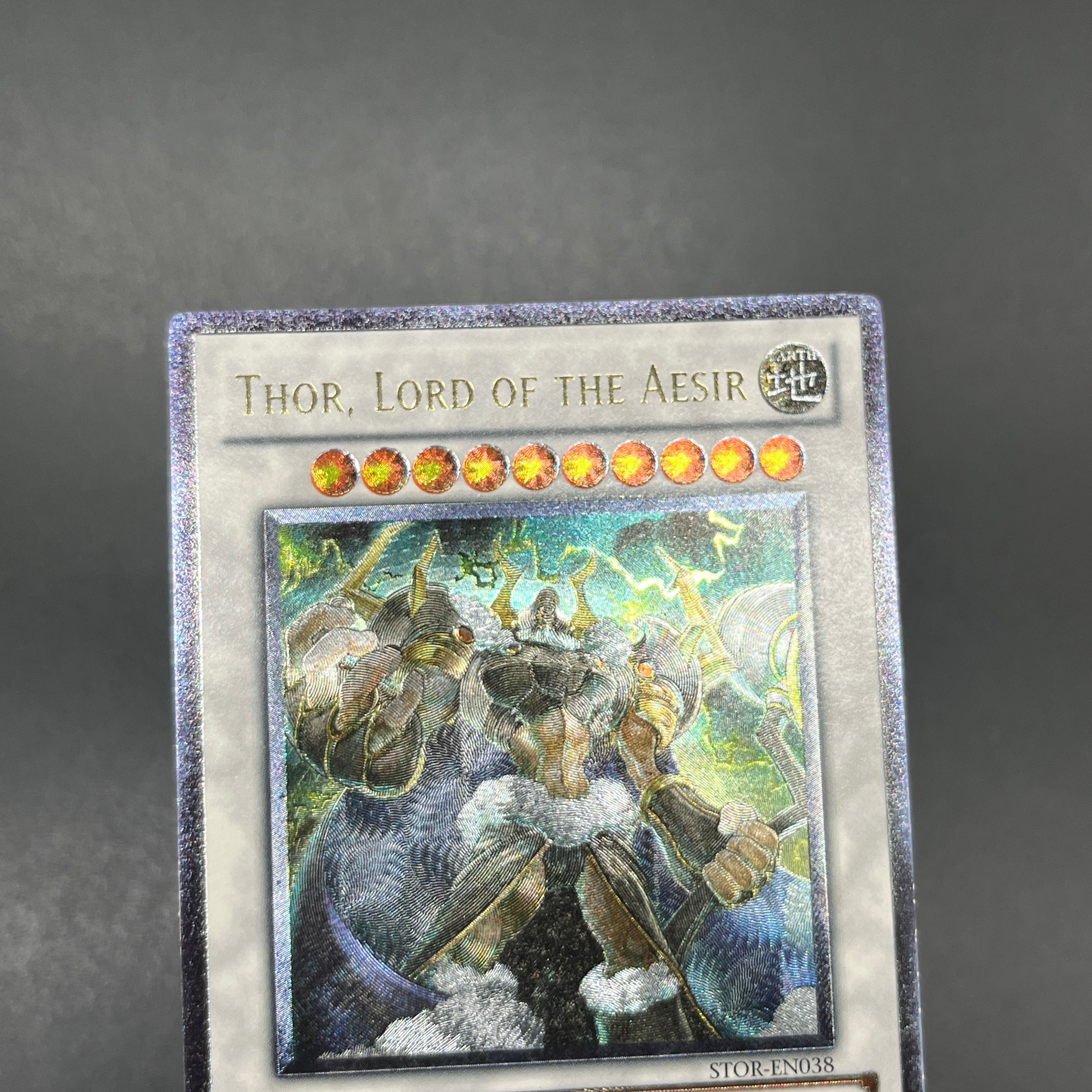 宣告者の神巫 英語 北米 OP25 レリーフ 3枚セット 裏面貫通強個体 宣告