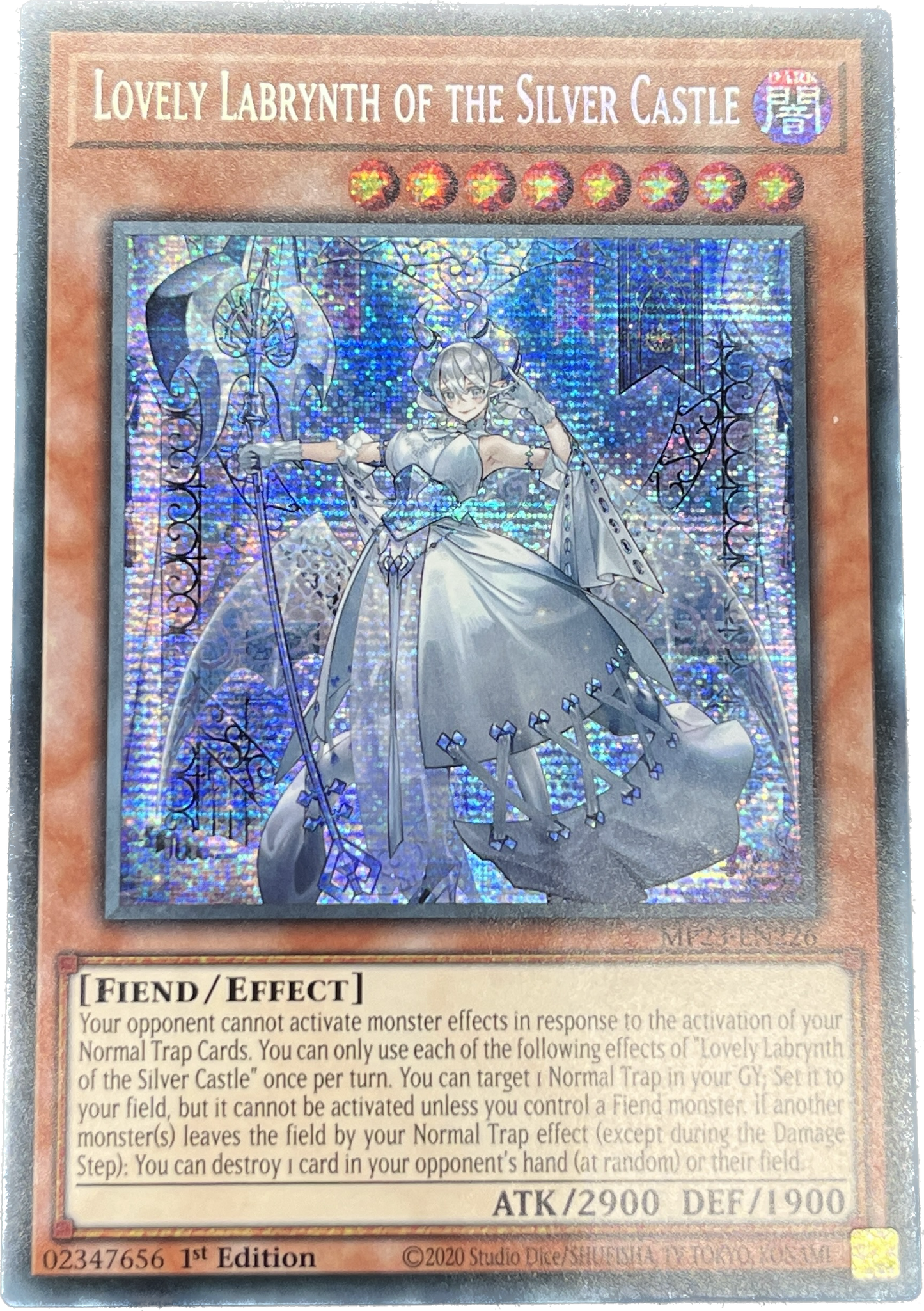 遊戯王 白銀の城のラビュリンス/シークレット/英語/1st – カード