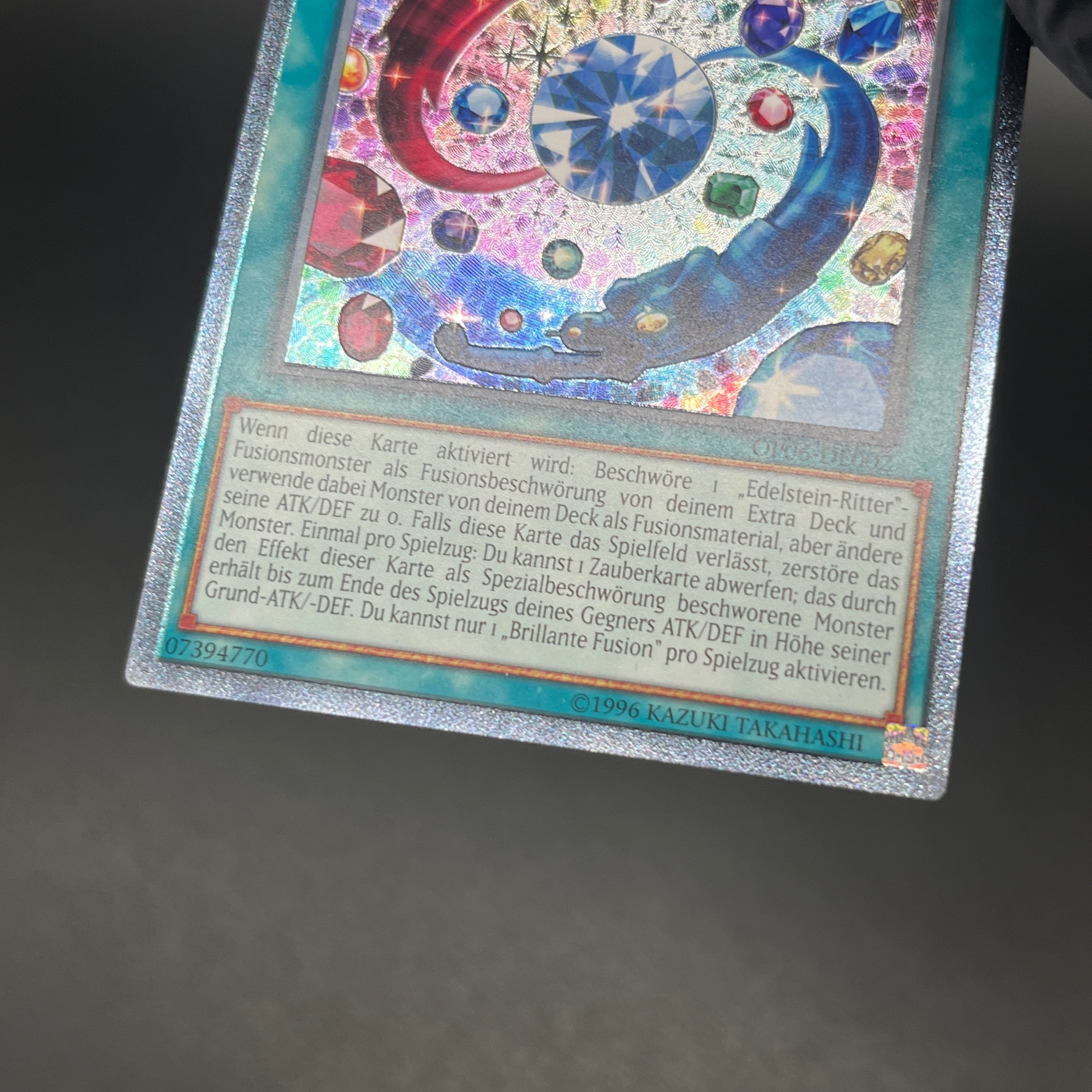 遊戯王 ブリリアント・フュージョン/レリーフ/ドイツ/EU版 – カード