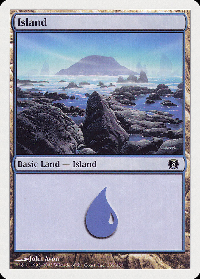 Island · Eighth Edition (8ED) #335 · Scryfall Magic: The Gathering