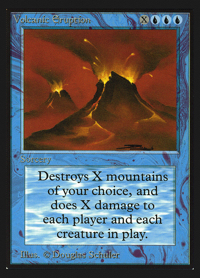 Volcanic Eruption · Collectors' Edition (CED) #89 · Scryfall Magic