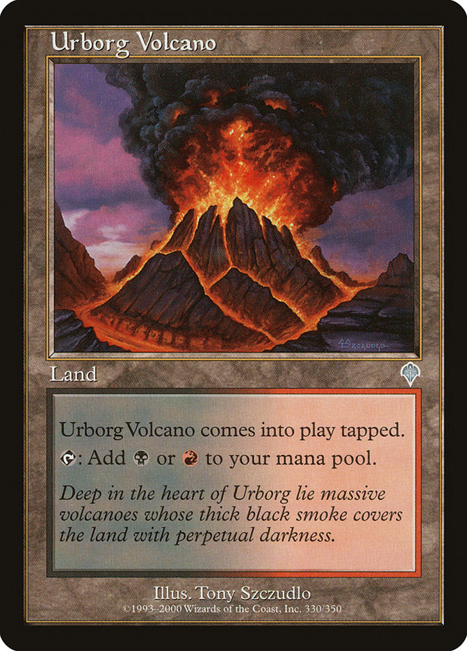 Urborg Volcano · Invasion (INV) #330 · Scryfall Magic: The