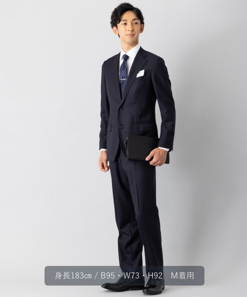 TOMORROWLAND トゥモローランド Super150'sウールシングルブレステッド