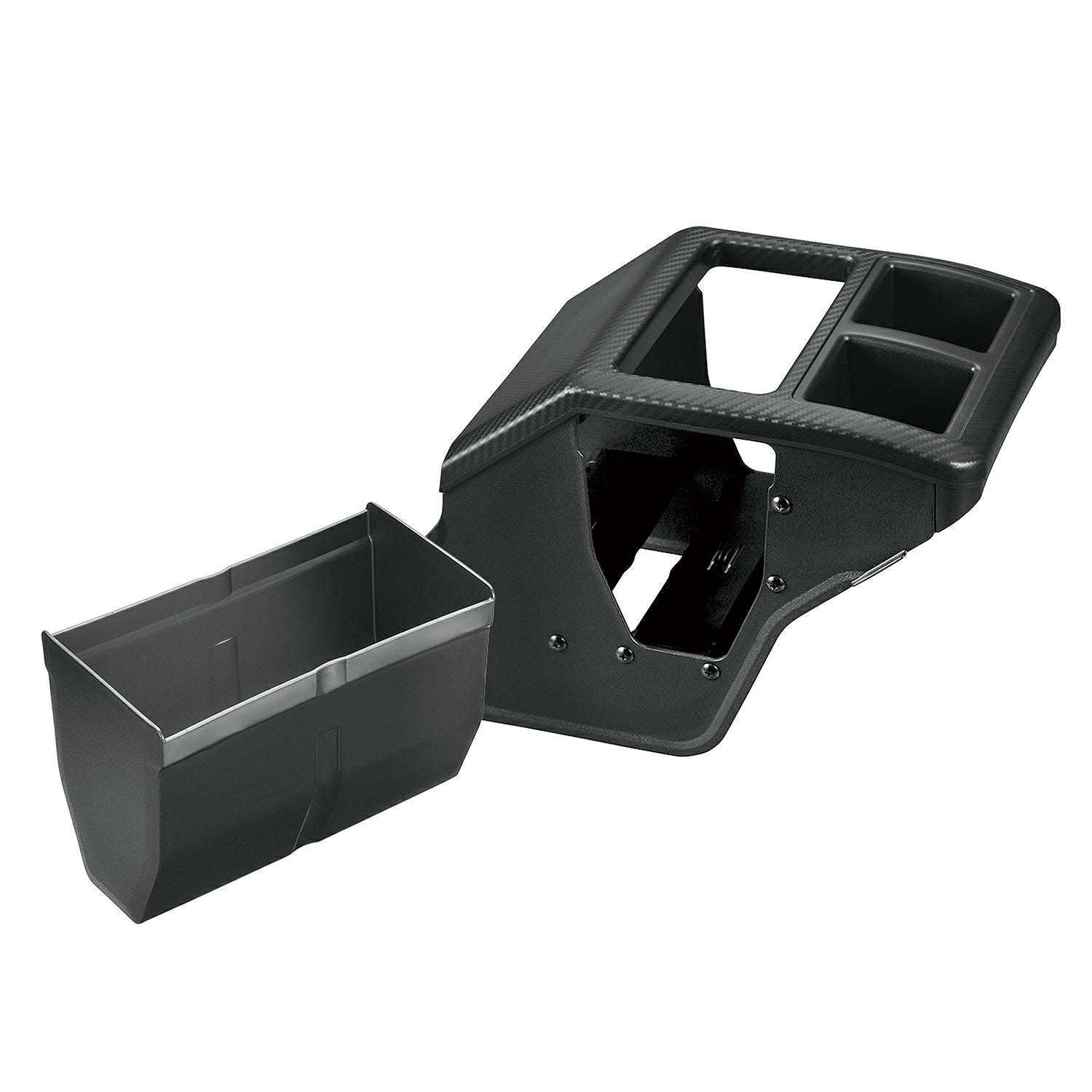 NZ594 コンソールボックス プレミアム ハイエース用 カーボン調