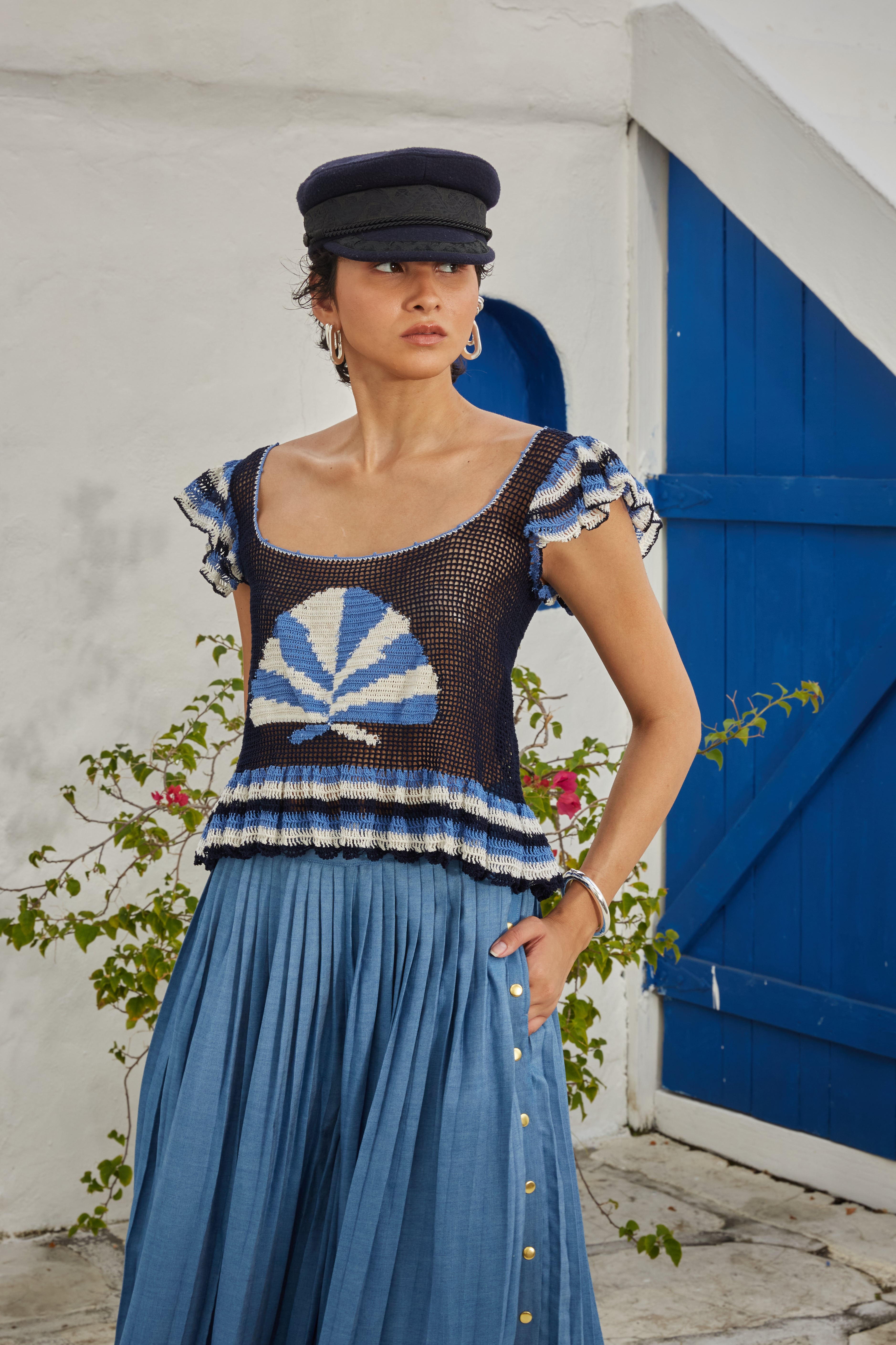 Paradise Shell Crochet Top - Final Sale – Carolina K