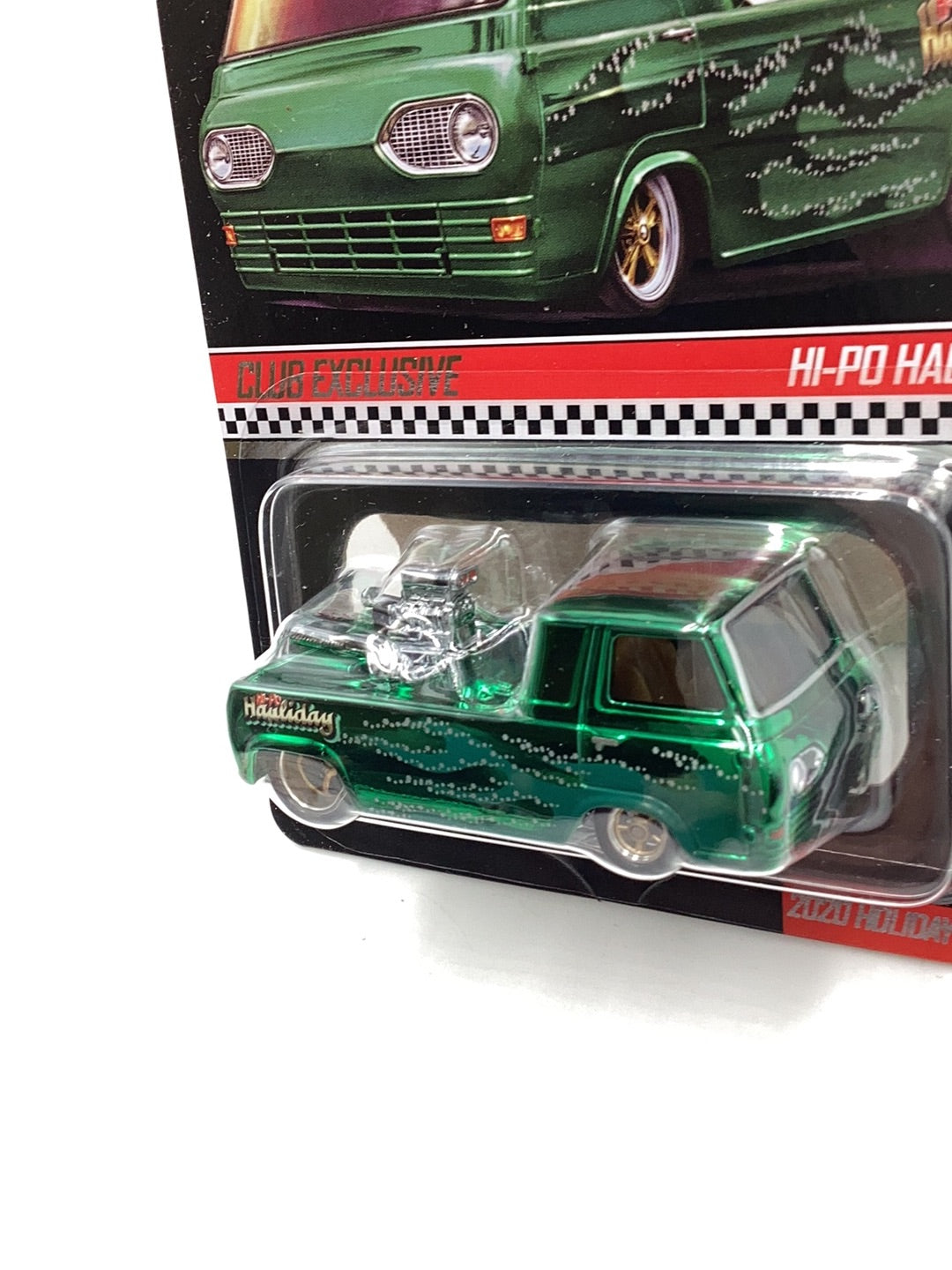 Hot Wheels redline club RLC Hi-Po Hauler 2020 Holiday Car real