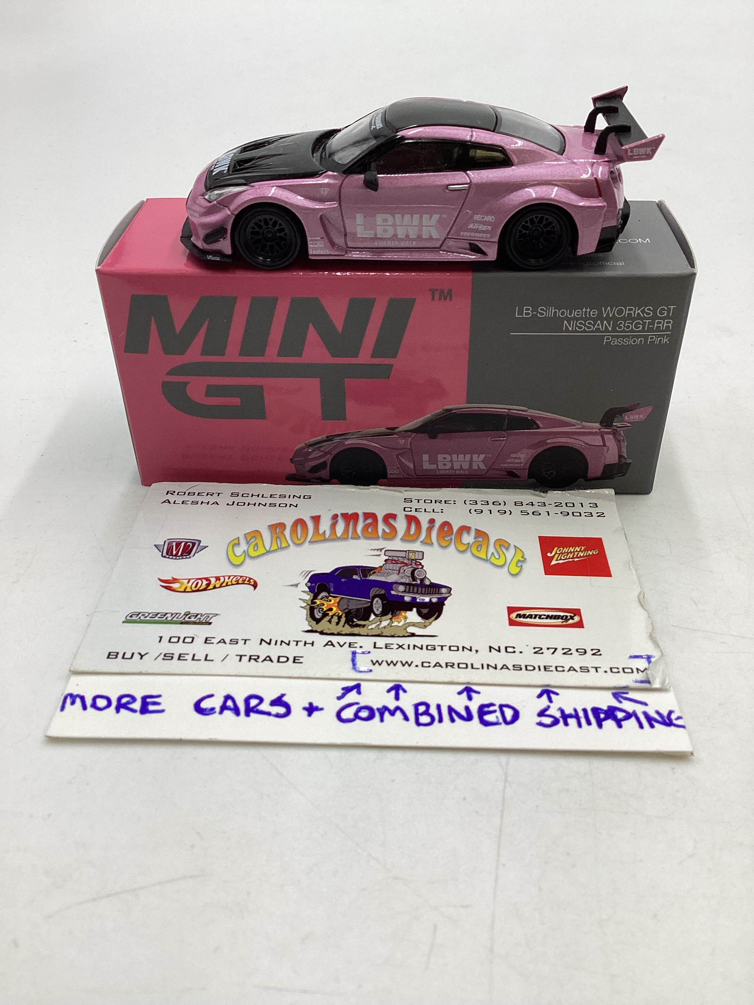 Mini GT #418 LB-Silhouette Works GT Nissan 35GT -RR LBWK Passion