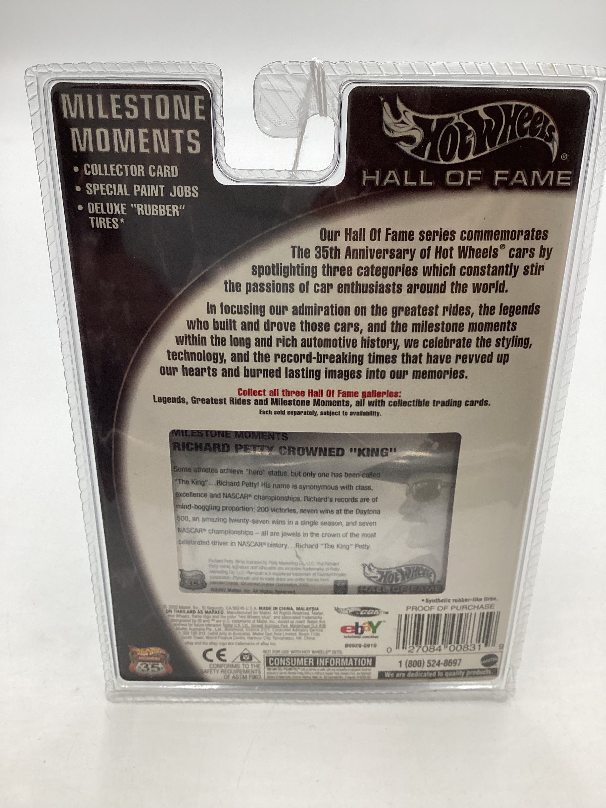 Hot wheels Hall of Fame Milestone Moments 67 Plymouth Richard