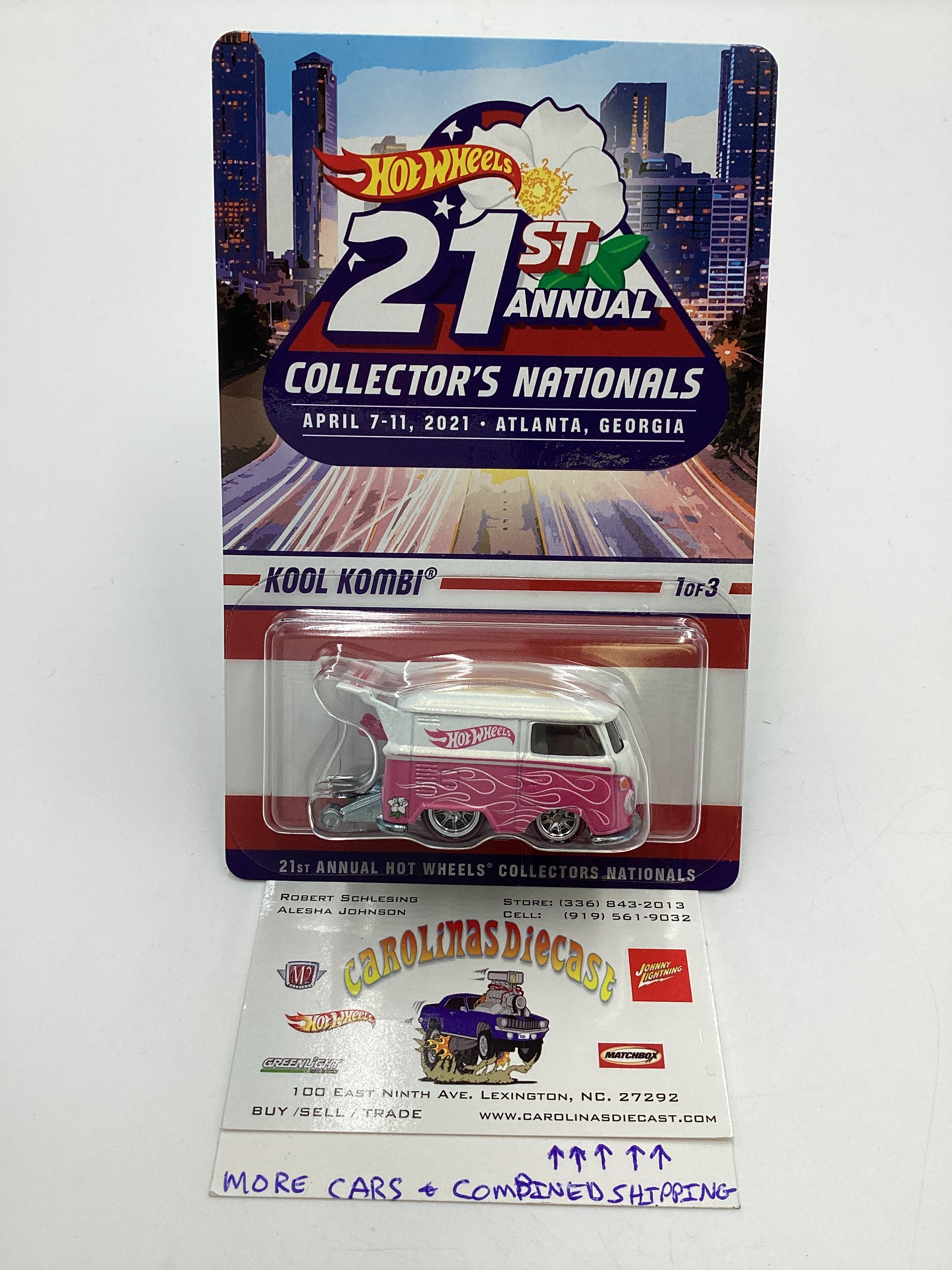 2021 Hot Wheels 21st Annual Collectors Nationals #3354/5500 Kool