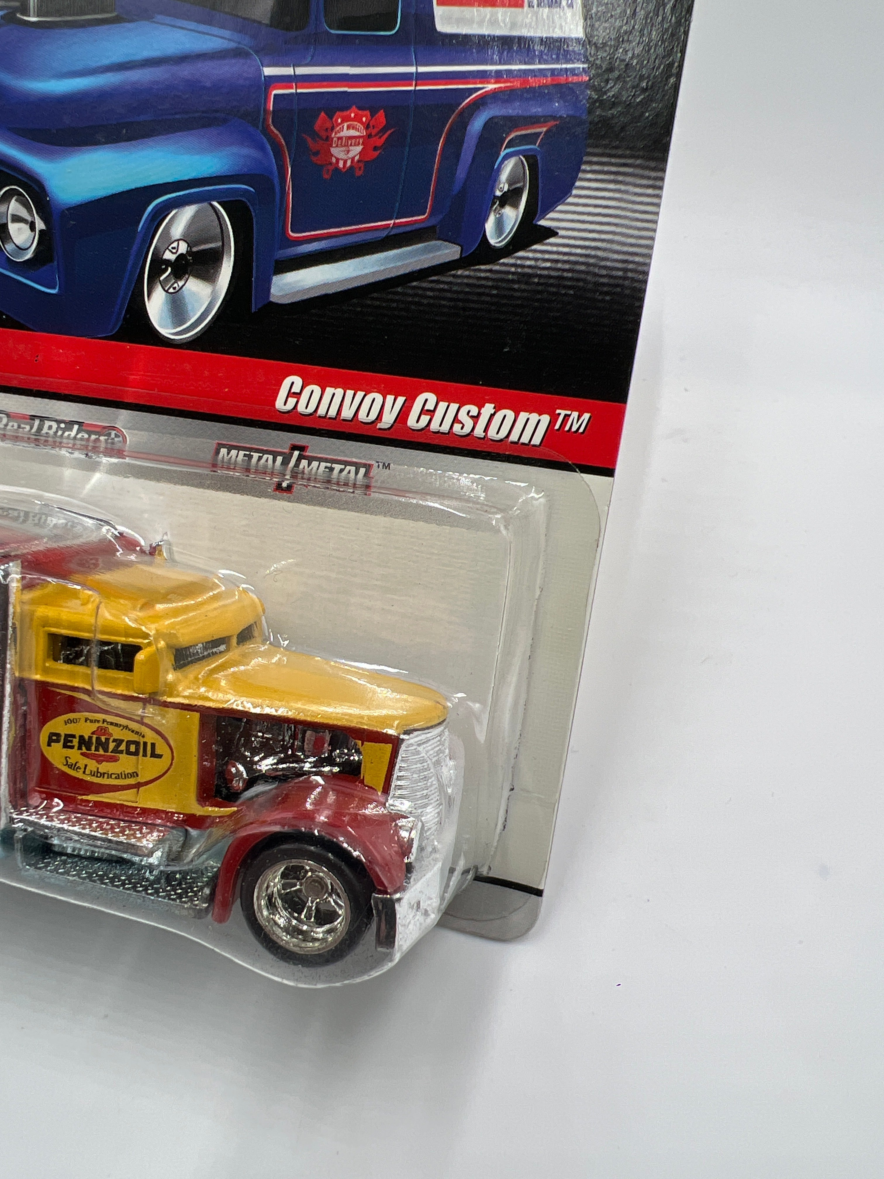 Hot Wheels Premium Slick Rides #25 Convoy Custom Pennzoil W