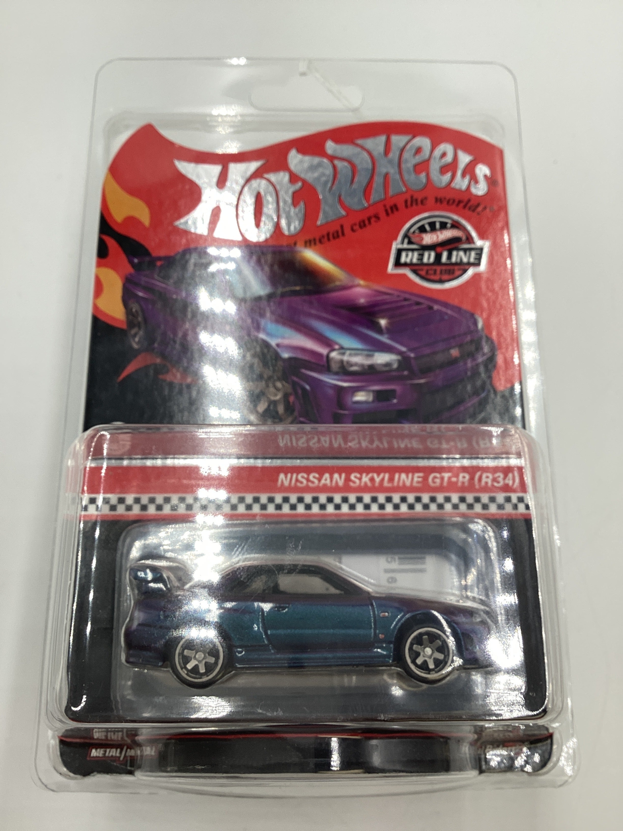 2024 Hot Wheels RLC Nissan Skyline GT-R R34 Chameleon W/Protector
