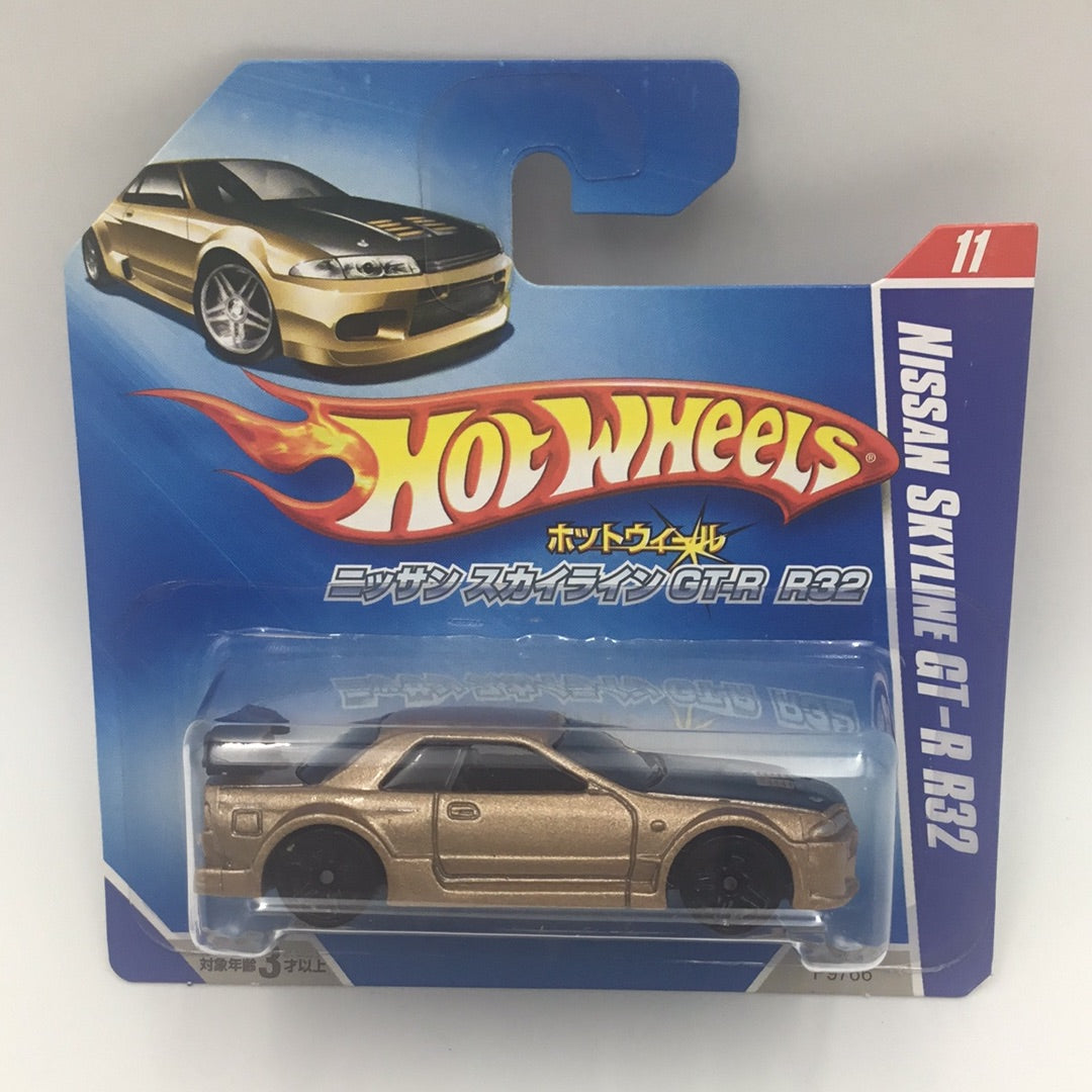 2009 Hot Wheels Nissan Skyline Gt-R R32 Japan short car vhtf W