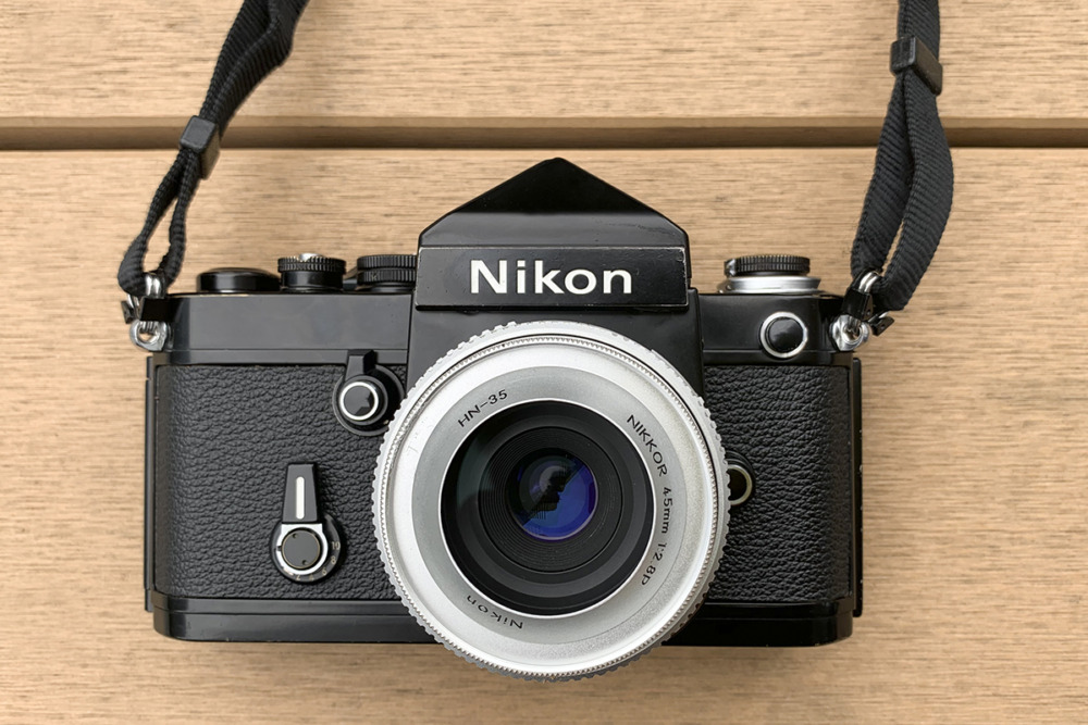 ニコンF2アイレベルBKとNIKKOR 45mm 2.8Pパンケーキレンズを思わず買っ
