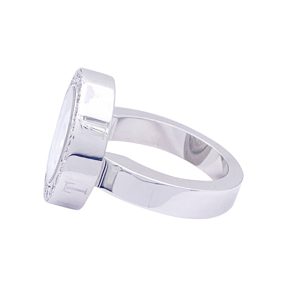 CHOPARD “Happy Spirit” ring in white gold and diamonds – Castafiore