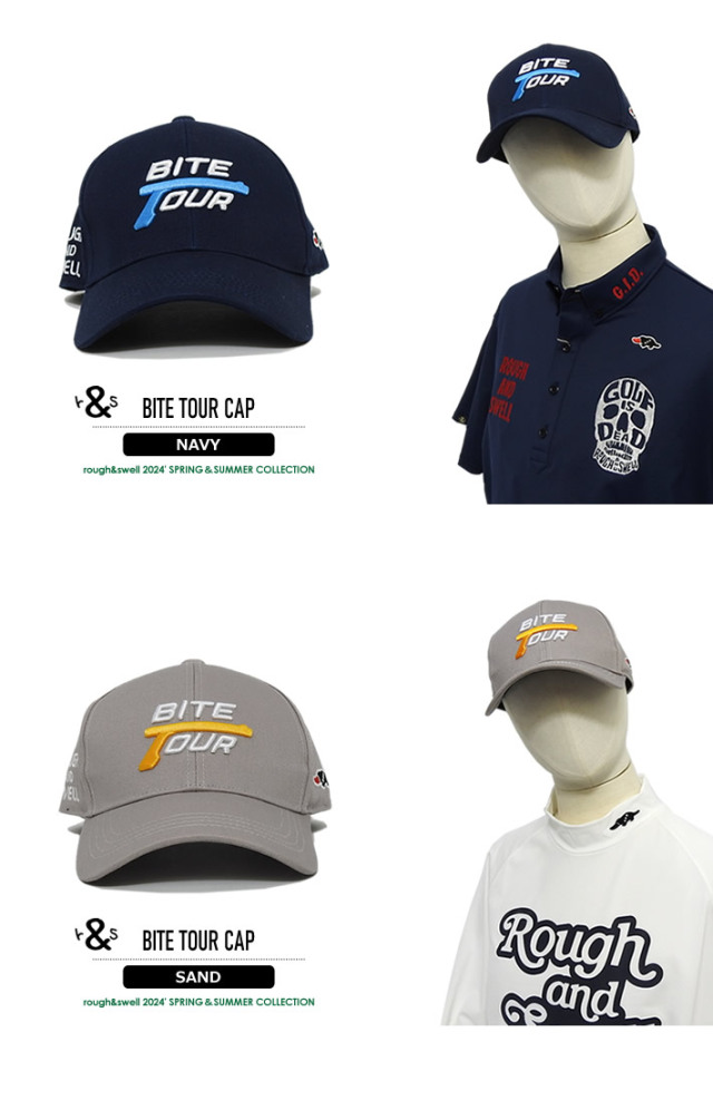 rough&swell［ラフアンドスウェル］BITE TOUR CAP/コットンツイル
