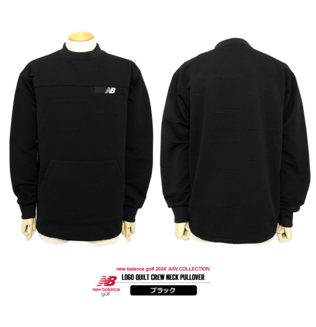 new balance golf［ニューバランスゴルフ］光吸収発熱ロゴキルトプル