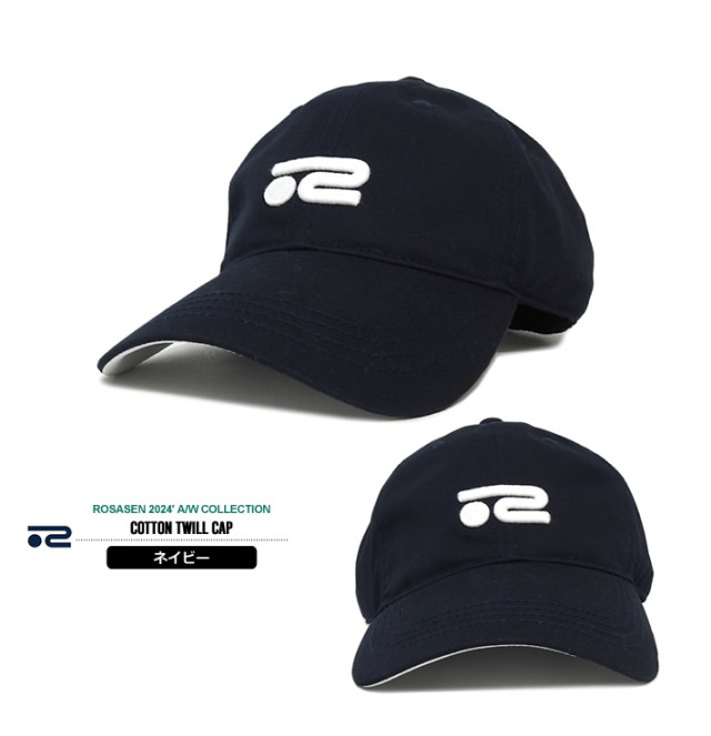 ROSASEN［ロサーセン］コットンツイルキャップ|カジュアルゴルフドット