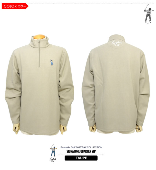 Eastside Golf［イーストサイドゴルフ］SIGNATURE QUARTER ZIP/ハーフ