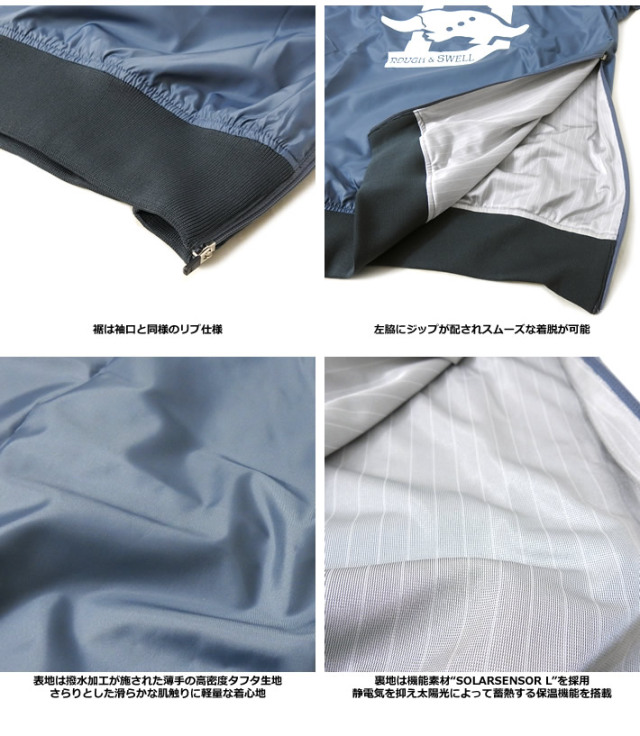 カジュアルゴルフドットコムby PALM SPRINGSにrough&swell［ラフアンド