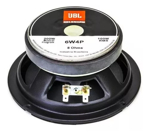 JBL 6W4P ミッドベース スピーカー 6インチ 200Wrms 8Ω | カー