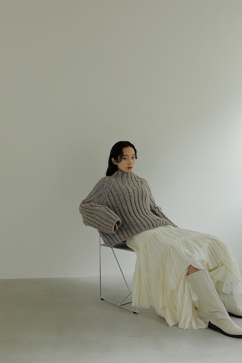 コットンティアードスカート – CASA FLINE