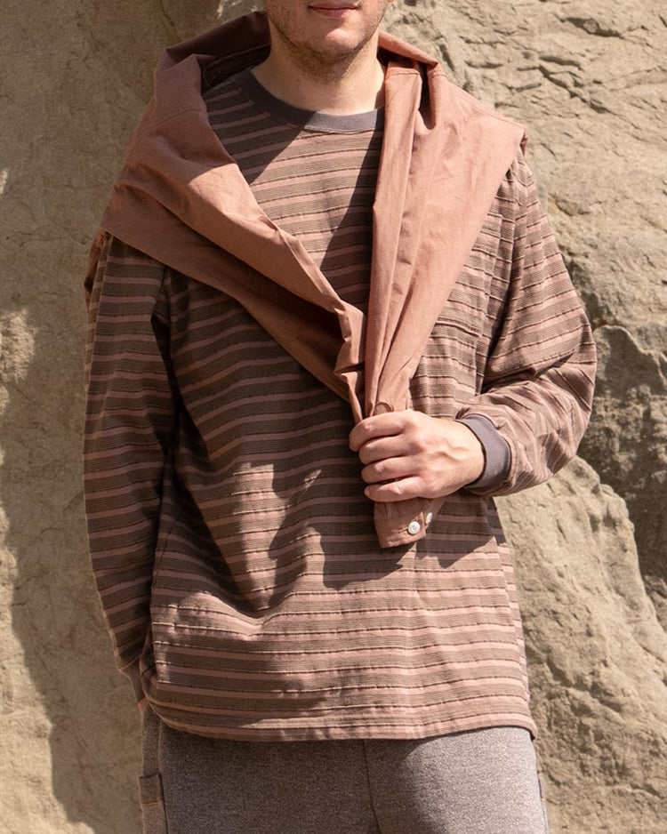 NOROLL / UNEVENNESS L/S TEE STONEGREY – CASDAY / キャスデイ