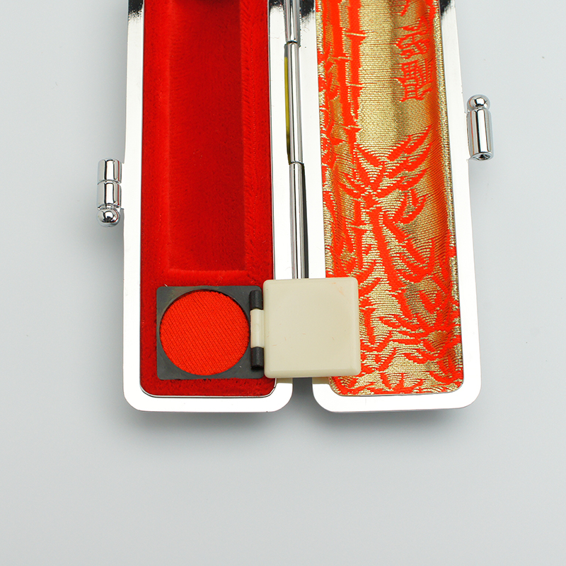 印鑑ケース「赤ローケツ」10.5-12.0mm用(D-7)｜印鑑ケース.com