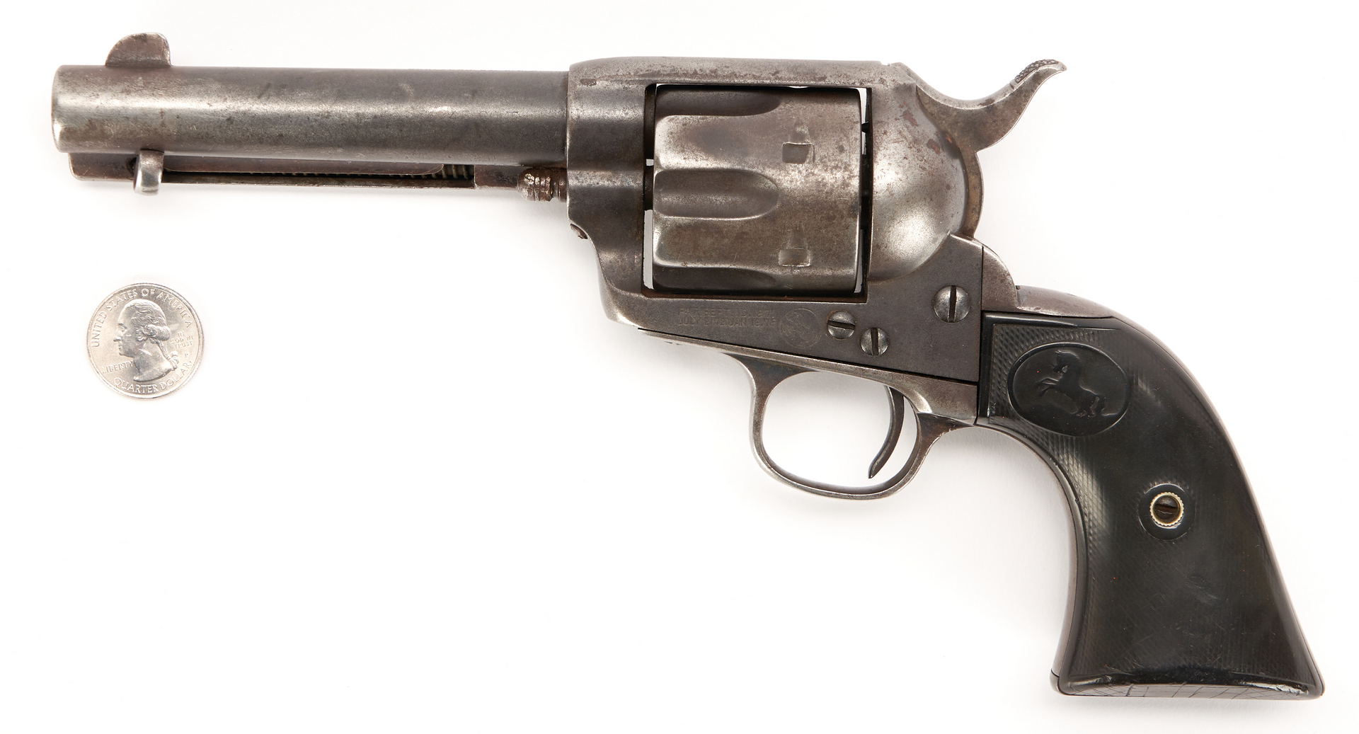 Lot 666: Colt Single Action Army Revolver, .45 cal. | Case Auctions