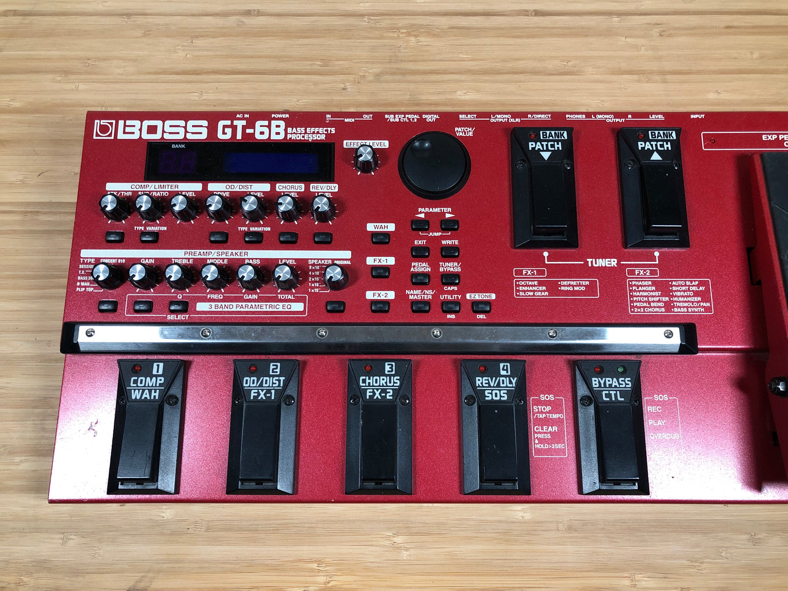 Boss GT-6B Bass Effects Processor with Soft Case Toronto, ON
