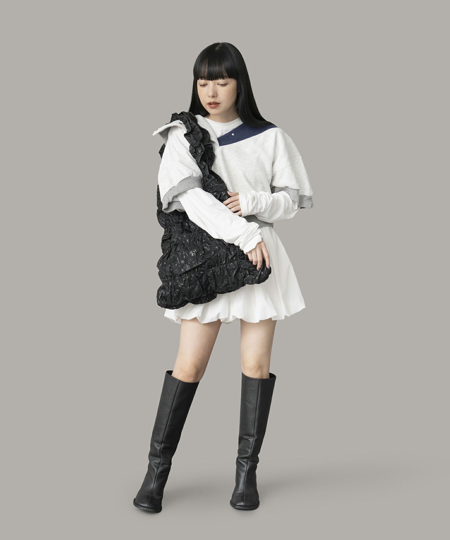 Casselini(キャセリーニ)スクエアギャザートート | CASSELINI ONLINE SHOP