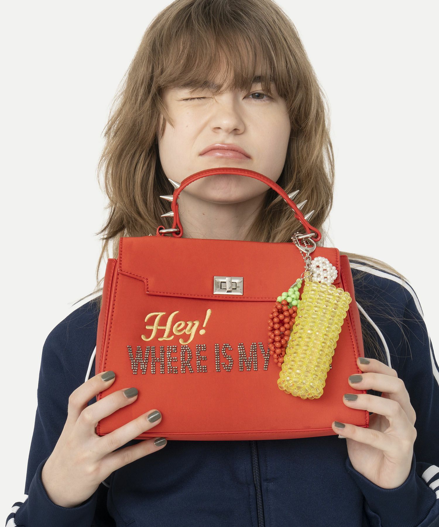 HEY! Mrs ROSE(ヘイ！ミセスローズ)Beads Lip KeyCharm | CASSELINI