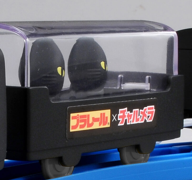 これは大人でも欲しい…チャルメラの黒猫をモデルにしたプラレール