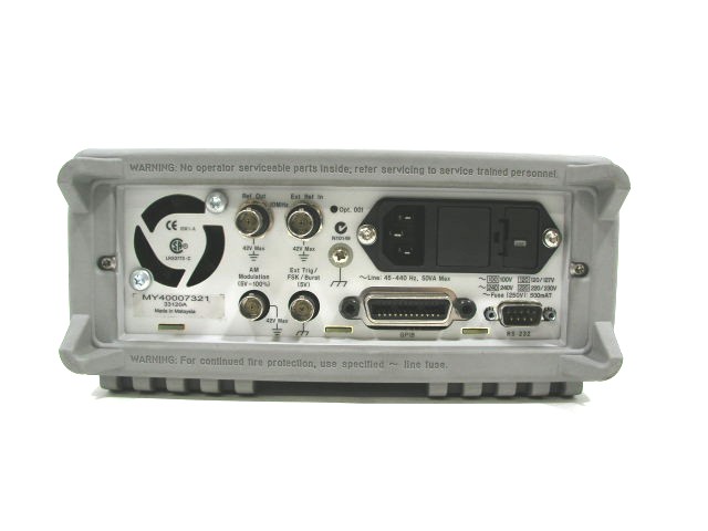 オリックス・レンテック | 33120A ファンクション/任意波形発生器