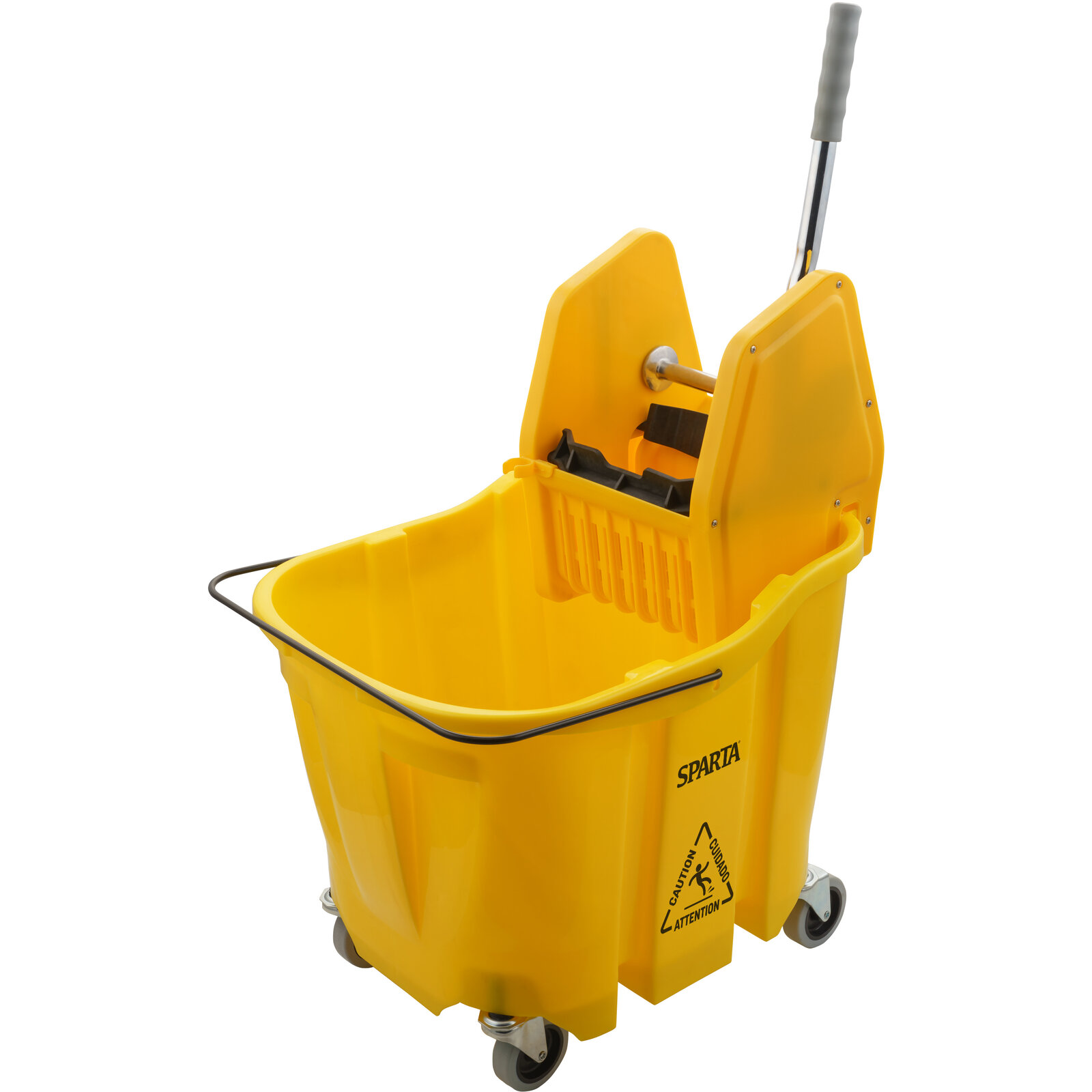4690404 - OmniFit™ 35qt Mop Bucket Combo: Down Press Wringer