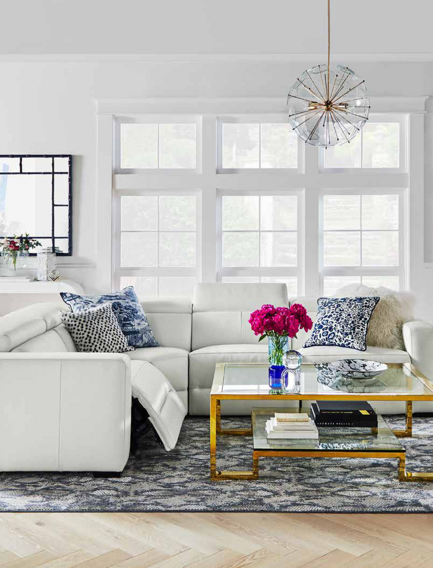 Z Gallerie - THE UPHOLSTERY BOOK - Verona Reclining Leather