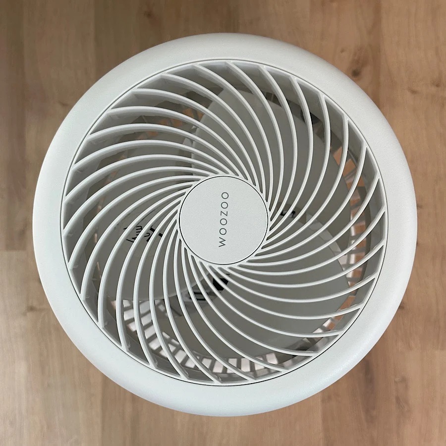 アイリスオーヤマ PCF-CD15TECA-W サーキュレーター WOOZOO 360 barrel