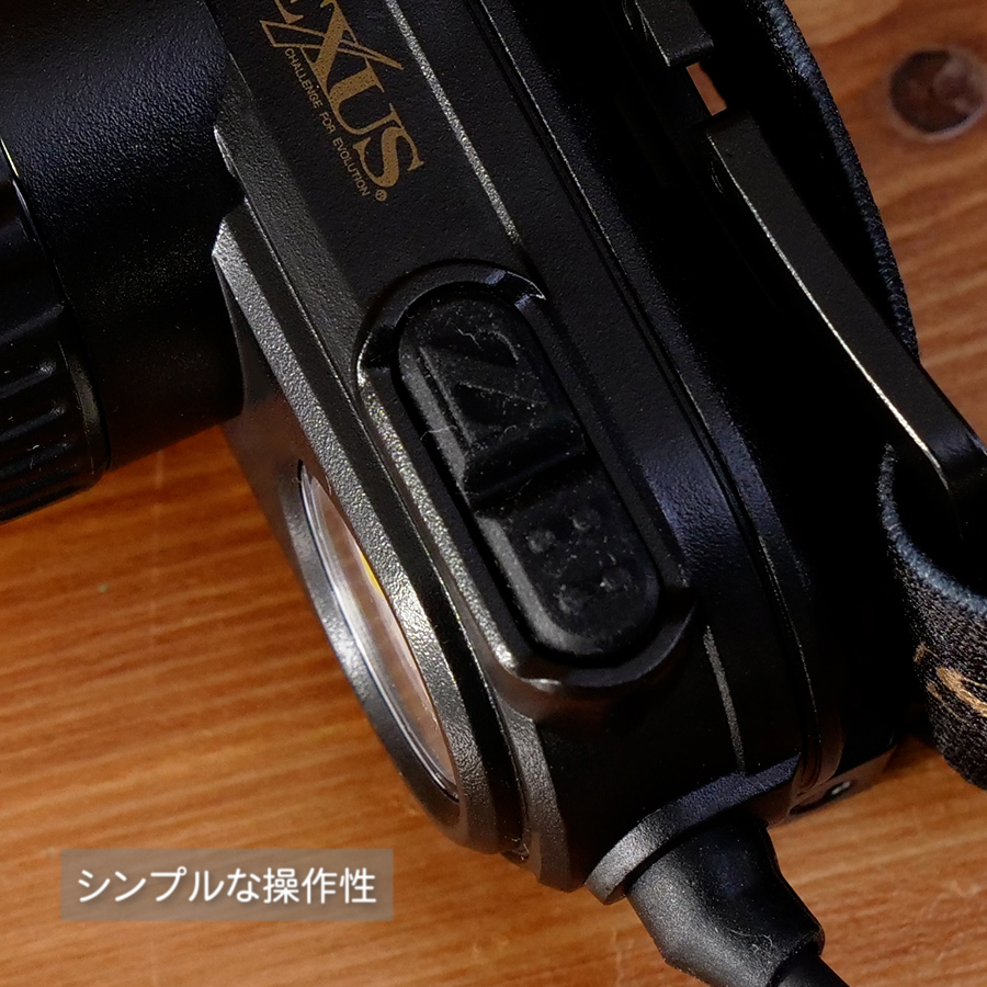 ZEXUS（ゼクサス） LEDヘッドライト ZX-R740 充電タイプ : バック