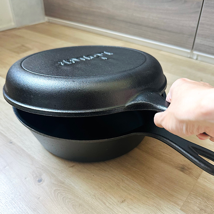 LODGE（ロッジ） スキレット コンボクッカー LCC3 キャンプ スキレット