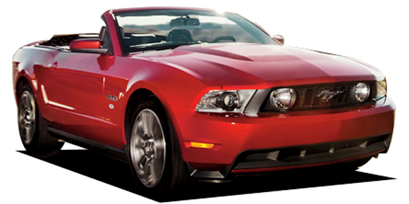 マスタング（フォード）V8 GTコンバーチブル プレミアム（2010年10
