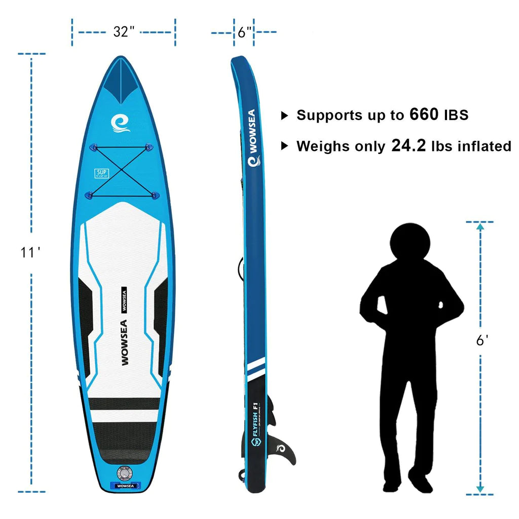 インフレータブルサップボードWOWSEA Flyfish F1 – Catamaran Japan