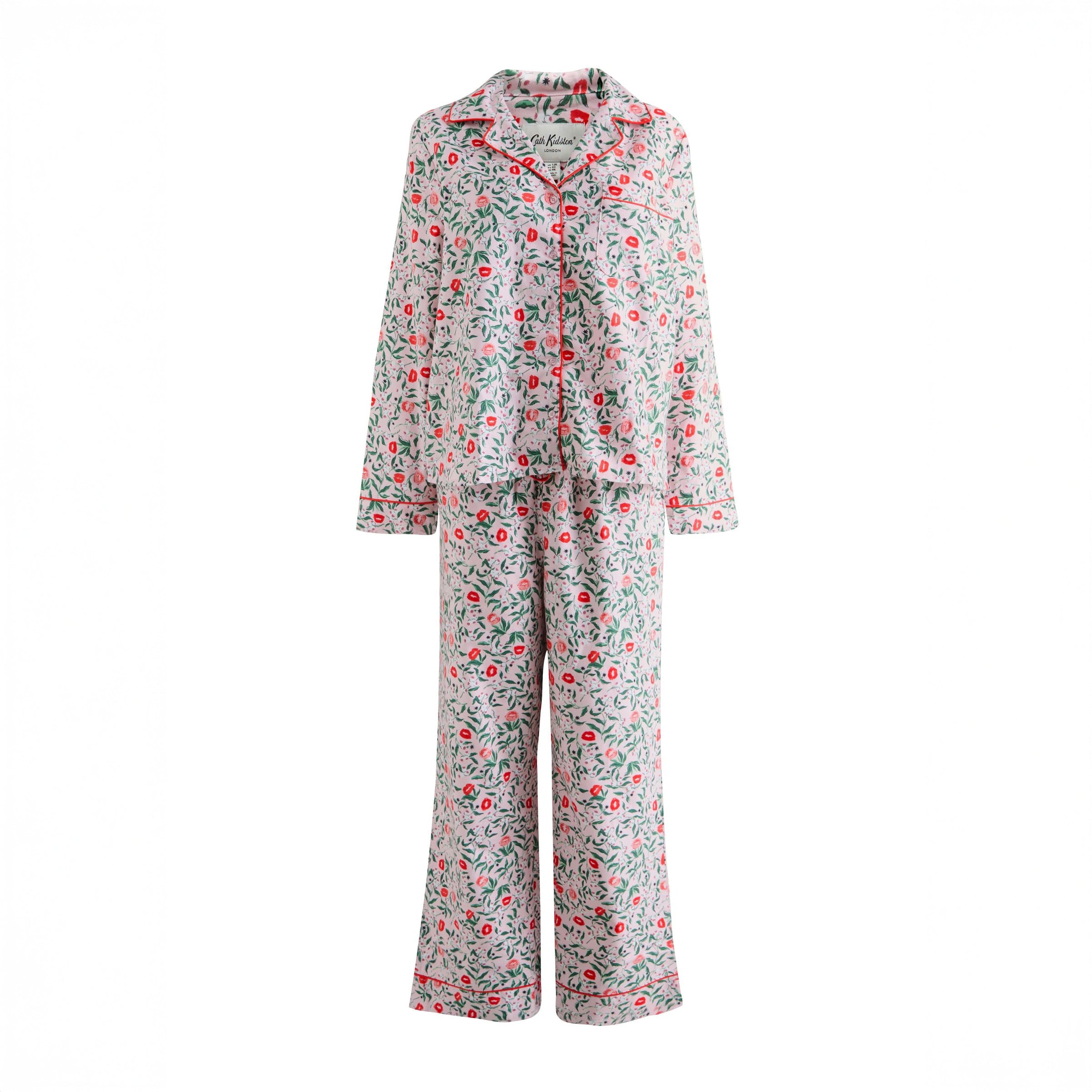 ボタン パジャマ Mistletoe Kisses | Cath Kidston 日本公式オンライン